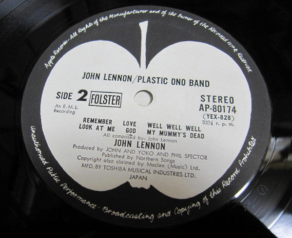 John Lennon - John Lennon / Plastic Ono Band (Vinyl, LP, Album, Rei...