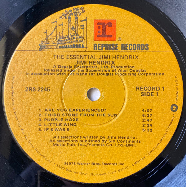 Jimi Hendrix - The Essential Jimi Hendrix (2xVinyl, LP, Compilation) Very Good Plus (VG+) / Very Good Plus (VG+)