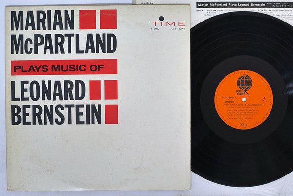 Marian McPartland - Plays Music Of Leonard Bernstein (Vinyl, LP, Album, Reissue, Stereo) Very Good Plus (VG+) / Good Plus (G+)