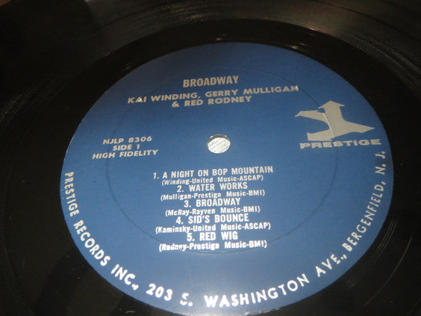 Brew Moore - Broadway (Vinyl, LP, Compilation, Mono) Good Plus (G+) / Good Plus (G+)