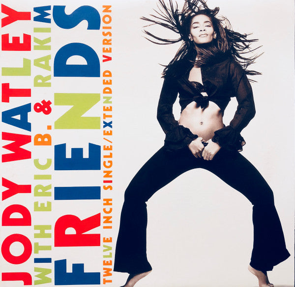 Jody Watley - Friends (Vinyl, 12", Single, 33 ⅓ RPM) Good Plus (G+) / Good Plus (G+)