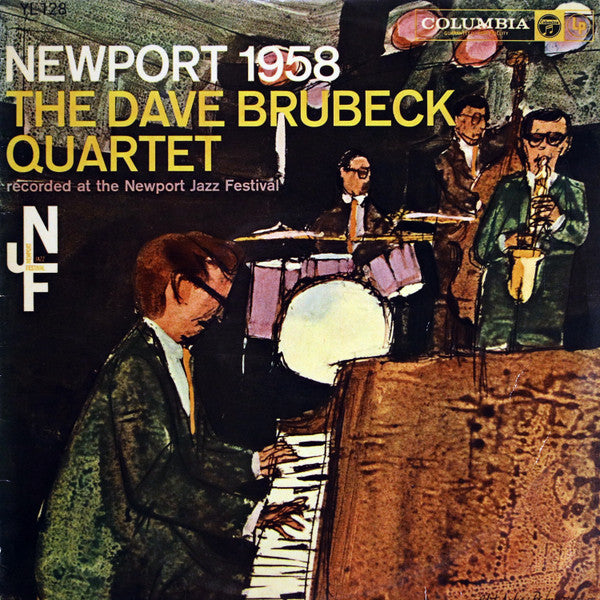 The Dave Brubeck Quartet - Newport 1958 (Vinyl, LP, Album) Very Good Plus (VG+) / Very Good Plus (VG+)