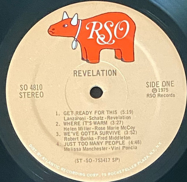 Revelation (2) - Revelation (Vinyl, LP, Album, Stereo) Very Good (VG) / Good Plus (G+)