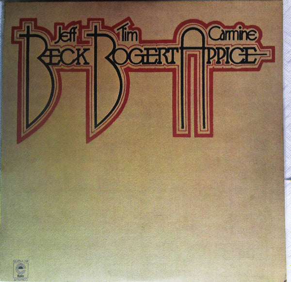 Beck, Bogert & Appice - Beck, Bogert & Appice (Vinyl, LP, Album) Very Good Plus (VG+) / Very Good Plus (VG+)