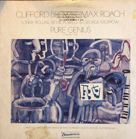 Clifford Brown And Max Roach - Pure Genius (Volume One) (Vinyl, LP, Album, Promo) Very Good Plus (VG+) / Very Good Plus (VG+)