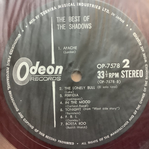 The Shadows - The Best Of The Shadows = ベスト・オブ・シャドウズ (Vinyl, LP, Co...