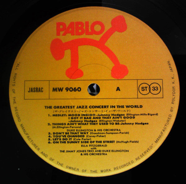 Various - The Greatest Jazz Concert In The World (4xBox Set, Vinyl, LP, Album, Reissue) Good Plus (G+) / Good Plus (G+)