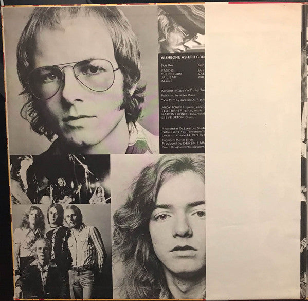 Wishbone Ash - Pilgrimage = 巡礼の旅 (Vinyl, LP, Album, Reissue, Stereo) Very Good (VG) / Very Good (VG)