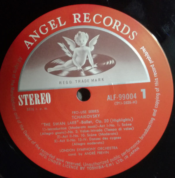 Pyotr Ilyich Tchaikovsky - Swan Lake - Ballet Highlights (Vinyl, LP, Album) Near Mint (NM or M-) / Very Good Plus (VG+)