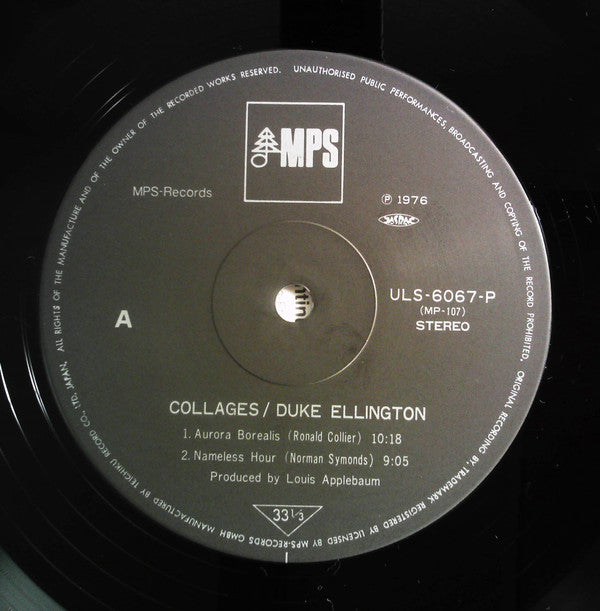 Duke Ellington - Collages (Vinyl, LP, Album, Reissue) Near Mint (NM or M-) / Very Good Plus (VG+)