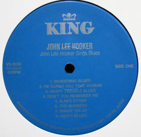 John Lee Hooker - Sings Blues (Vinyl, LP, Reissue)