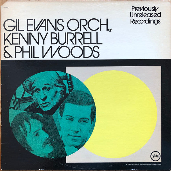 Gil Evans And His Orchestra - Previously Unreleased Recordings (Vinyl, LP, Album, Stereo) Good Plus (G+) / Very Good (VG)