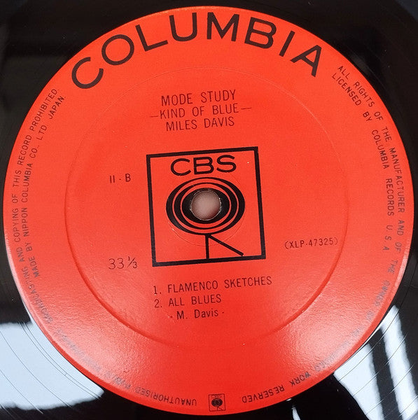 Miles Davis - Mode Study (2xVinyl, LP, Compilation, Mono) Very Good Plus (VG+) / Good Plus (G+)