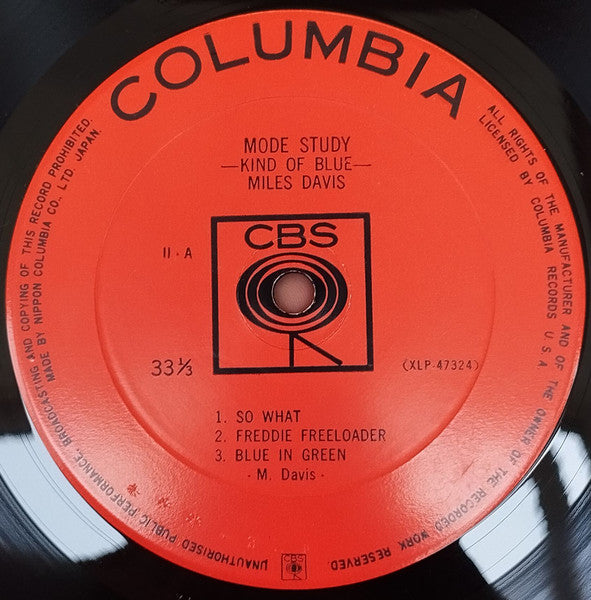Miles Davis - Mode Study (2xVinyl, LP, Compilation, Mono) Very Good Plus (VG+) / Good Plus (G+)