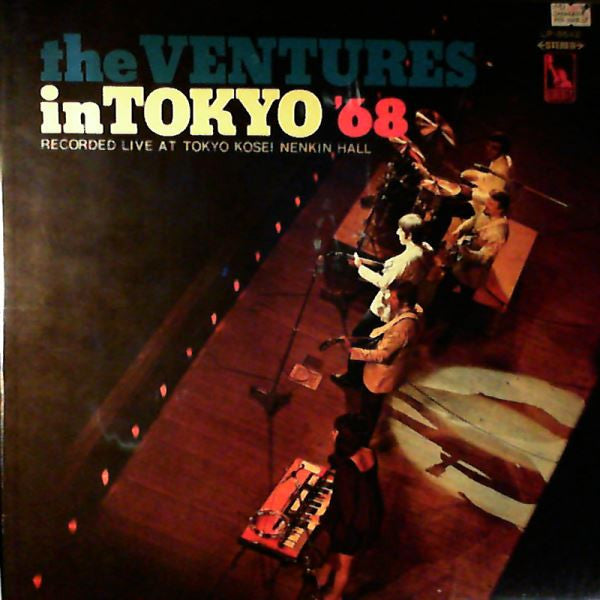 The Ventures - In Tokyo '68 (Vinyl, LP, Album, Stereo) Good Plus (G+) / Good Plus (G+)