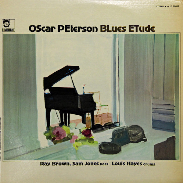 Oscar Peterson - Blues Etude (Vinyl, LP, Album, Repress, Stereo)