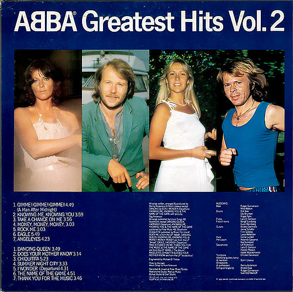 ABBA - Greatest Hits Vol. 2 (Vinyl, LP, Compilation)