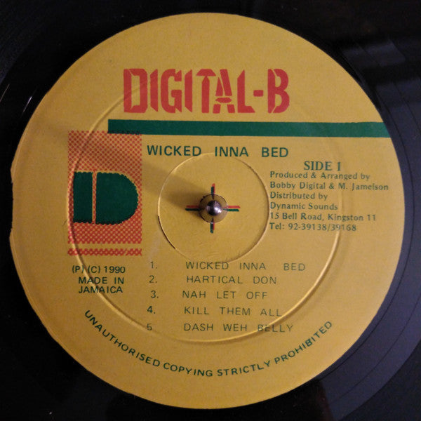 Various - Wicked Inna Bed (Vinyl, LP, Compilation) Very Good (VG) / Very Good Plus (VG+)