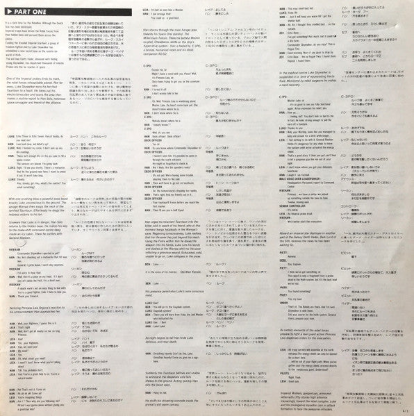 George Lucas - The Empire Strikes Back: The Adventures Of Luke Skywalker (Vinyl, LP, Promo) Very Good (VG) / Good Plus (G+)