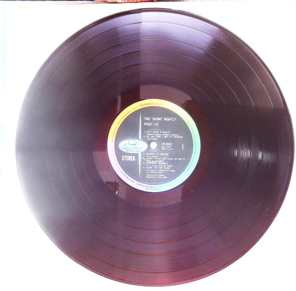 Peggy Lee - 2 Shows Nightly (Vinyl, LP, Album) Very Good Plus (VG+) / Very Good Plus (VG+)