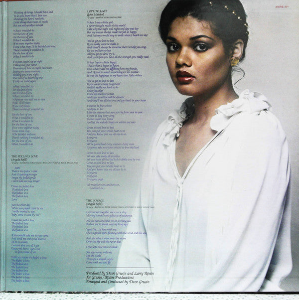 Angela Bofill - Angel Of The Night (Vinyl, LP, Album, Stereo) Very Good Plus (VG+) / Very Good (VG)