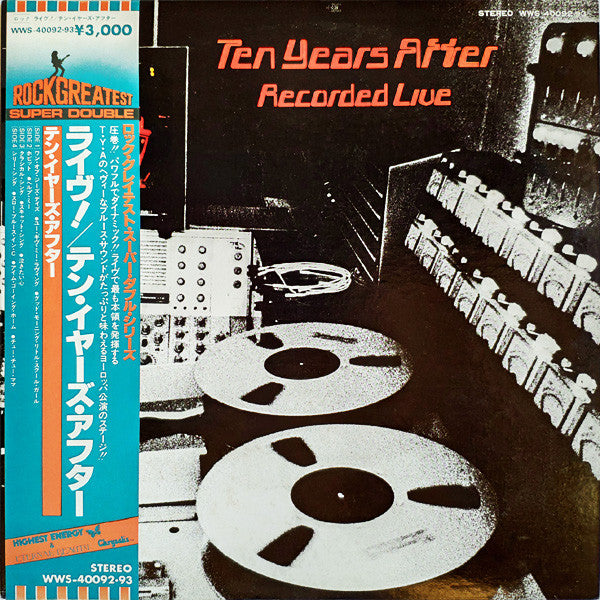 Ten Years After - Recorded Live (2xVinyl, LP, Reissue) Very Good Plus (VG+) / Very Good Plus (VG+)