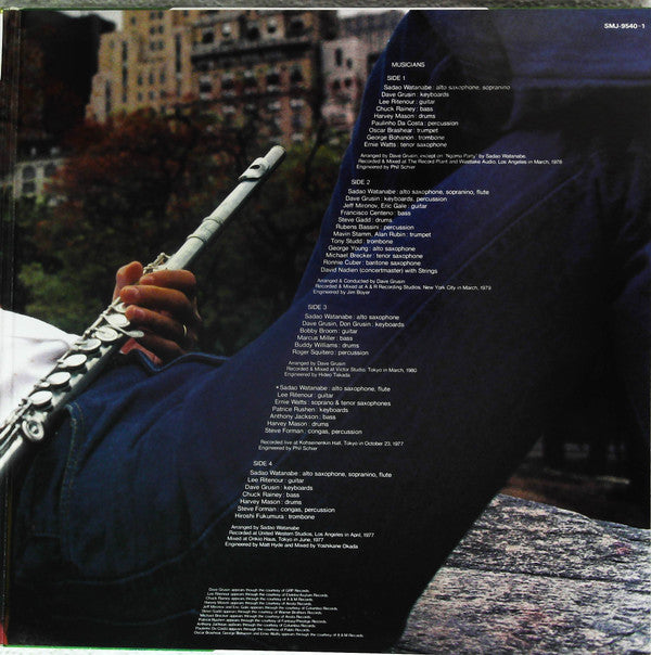 Sadao Watanabe - The Best (2xVinyl, LP, Compilation, Promo) Near Mint (NM or M-) / Very Good (VG)