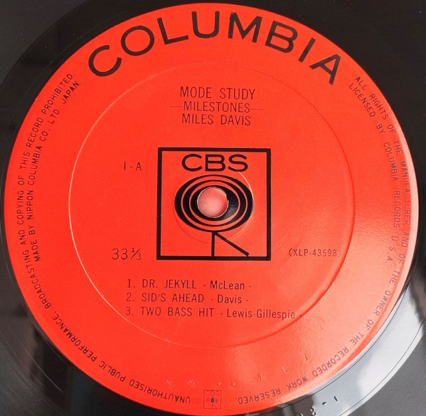 Miles Davis - Mode Study (2xVinyl, LP, Compilation, Mono) Very Good (VG) / Very Good (VG)