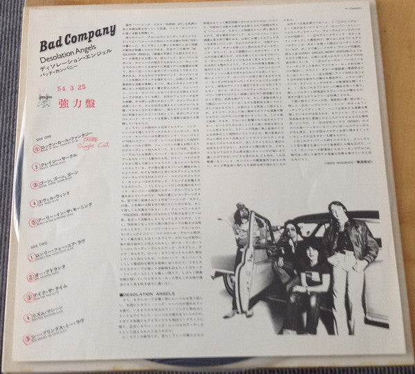 Bad Company (3) - Desolation Angels (Vinyl, LP, Album, Promo) Near Mint (NM or M-) / Very Good (VG)