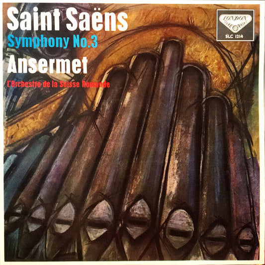 Camille Saint-Saëns - Symphony No.3 (Vinyl, LP, Stereo) Very Good Plus (VG+) / Very Good (VG)