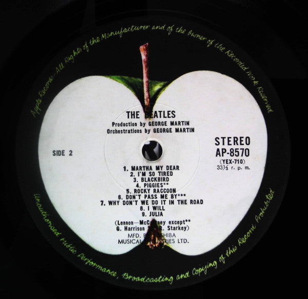 The Beatles - The Beatles (2xVinyl, LP, Album, Numbered, Reissue, Stereo) Very Good Plus (VG+) / Very Good (VG)