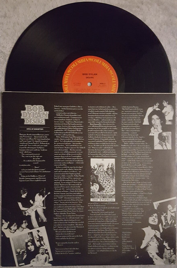 Bob Dylan - Desire (Vinyl, LP, Album, Stereo) Very Good Plus (VG+) / Very Good Plus (VG+)