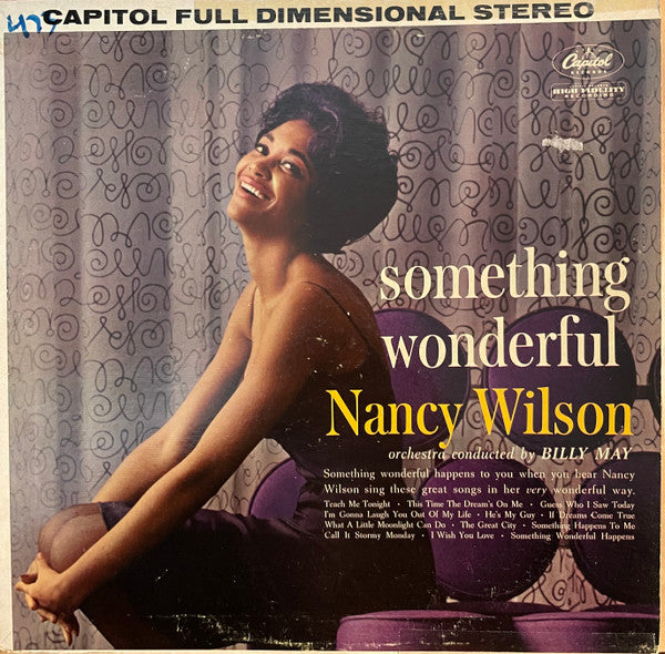 Nancy Wilson - Something Wonderful (Vinyl, LP, Album, Stereo)