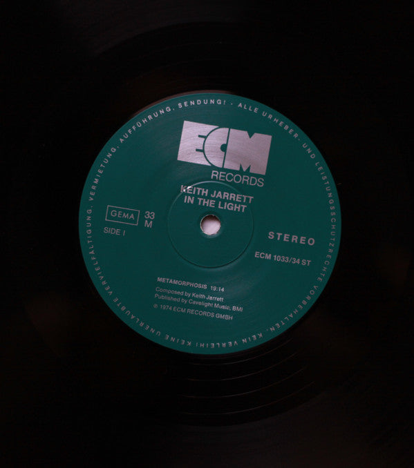 Keith Jarrett - In The Light (2xVinyl, LP, Album, Reissue, Stereo) Good Plus (G+) / Very Good (VG)