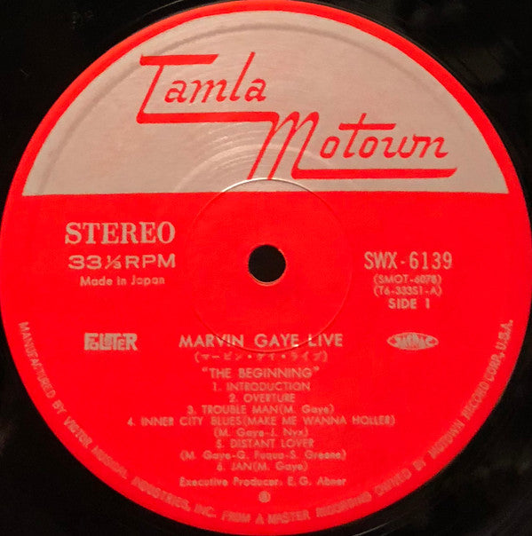 Marvin Gaye - Marvin Gaye Live! (Vinyl, LP, Album)