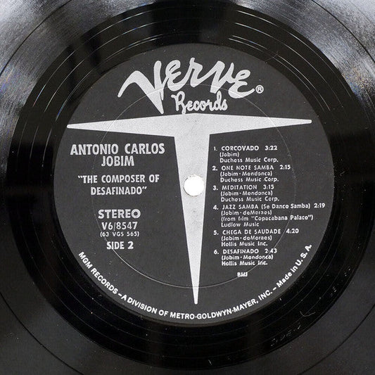 Antonio Carlos Jobim - The Composer Of Desafinado, Plays (Vinyl, LP, Album, Reissue, Stereo) Good Plus (G+) / Very Good (VG)