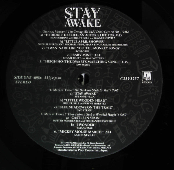 Various - Stay Awake (Various Interpretations Of Music From Vintage Disney Films) (Vinyl, LP, Album) Very Good Plus (VG+) / Very Good Plus (VG+)