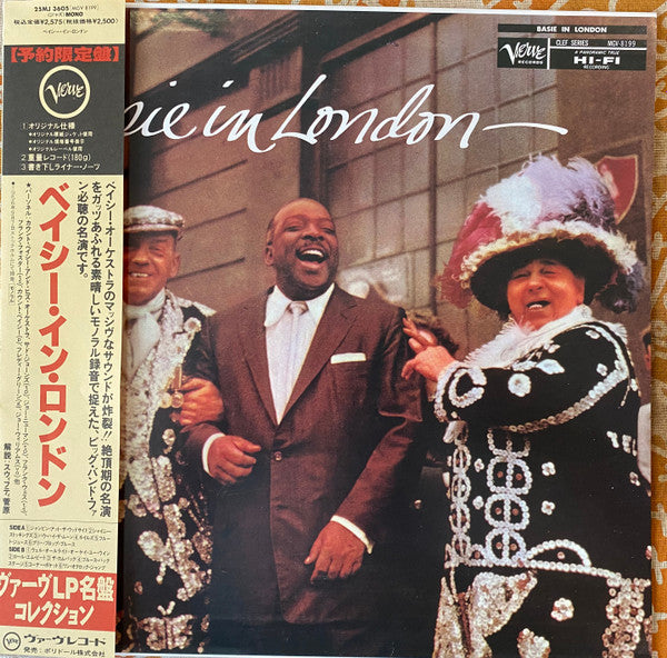 Count Basie Orchestra - Basie In London (Vinyl, LP, Album, Reissue, Mono) Near Mint (NM or M-) / Near Mint (NM or M-)