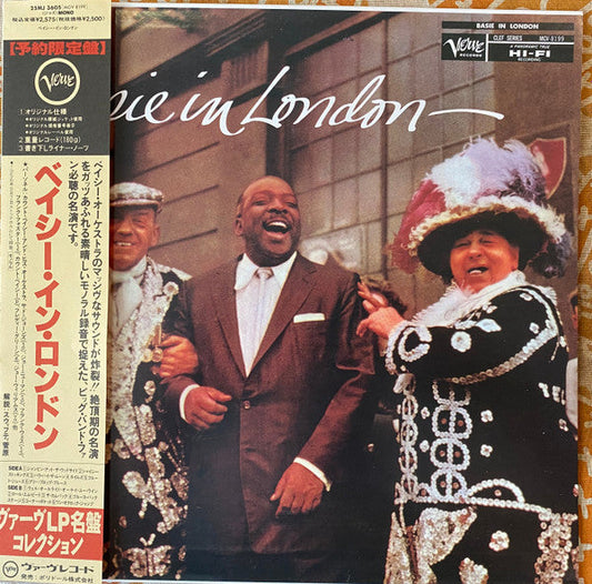 Count Basie Orchestra - Basie In London (Vinyl, LP, Album, Reissue, Mono) Near Mint (NM or M-) / Near Mint (NM or M-)