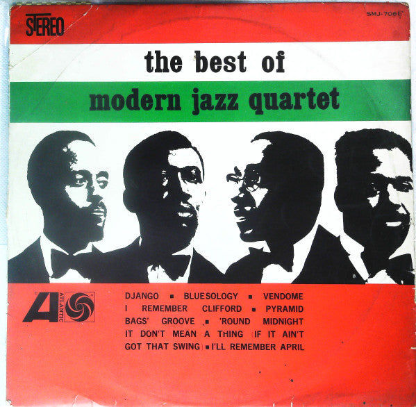 The Modern Jazz Quartet - The Best Of Modern Jazz Quartet (Vinyl, LP, Stereo) Very Good (VG) / Good (G)