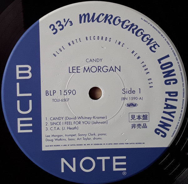 Lee Morgan - Candy (Vinyl, LP, Album, Reissue, Mono) Near Mint (NM or M-) / Near Mint (NM or M-)