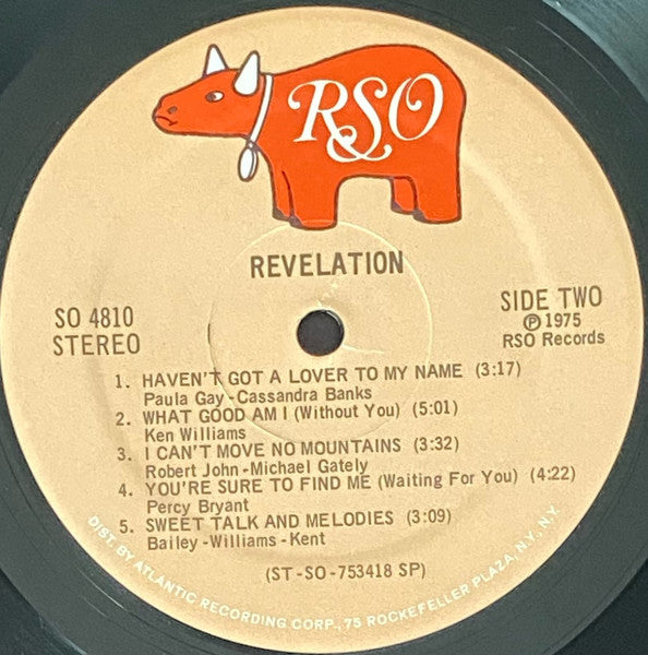 Revelation (2) - Revelation (Vinyl, LP, Album, Stereo) Very Good (VG) / Good Plus (G+)