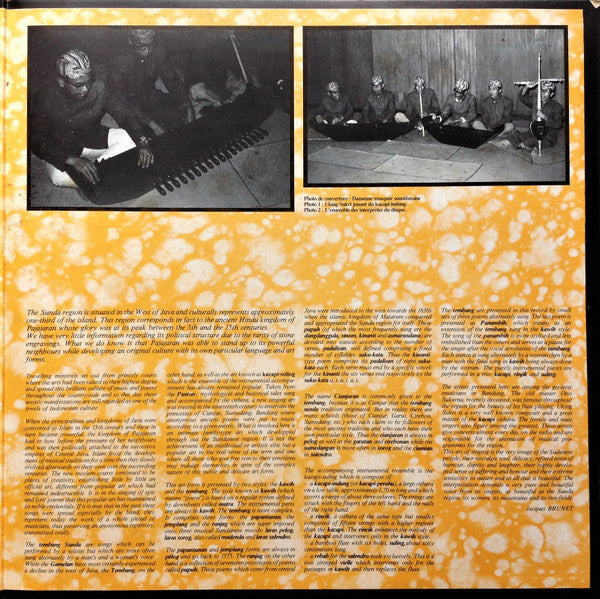 Various - Indonésie Sunda (Vinyl, LP, Reissue) Very Good (VG) / Very Good Plus (VG+)