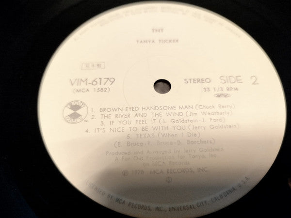 Tanya Tucker - TNT (Vinyl, LP, Album, Promo) Near Mint (NM or M-) / Very Good Plus (VG+)