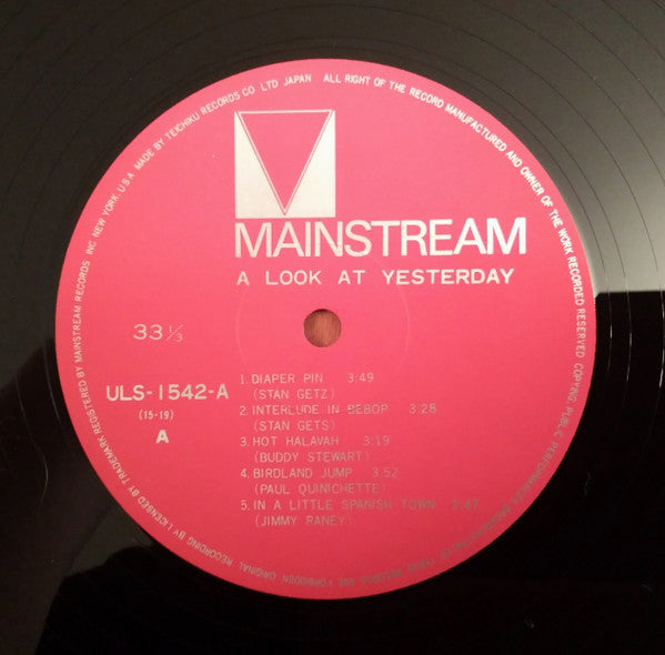 Various - A Look At Yesterday (Vinyl, LP, Compilation, Stereo) Very Good Plus (VG+) / Very Good Plus (VG+)