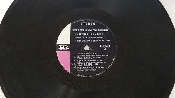 Johnny Rivers - Here We à Go Go Again! (Vinyl, LP, Album, Stereo) Very Good (VG) / Fair (F)