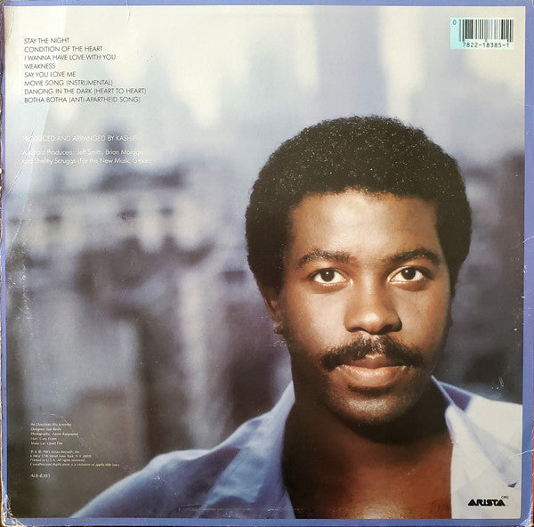 Kashif - Condition Of The Heart (Vinyl, LP, Album, Club Edition) Very Good Plus (VG+) / Good Plus (G+)