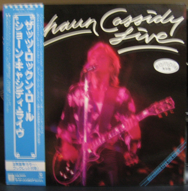 Shaun Cassidy - Live - That's Rock 'N' Roll (Vinyl, LP, Album, Promo) Very Good Plus (VG+) / Very Good Plus (VG+)