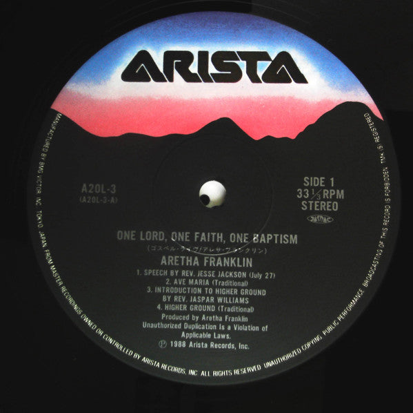 Aretha Franklin - One Lord, One Faith, One Baptism (2xVinyl, LP, Album) Very Good Plus (VG+) / Very Good (VG)