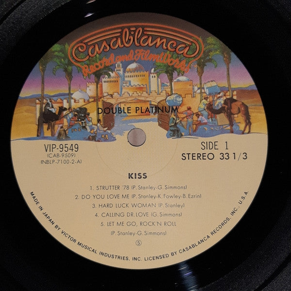 Kiss - Double Platinum (2xVinyl, LP, Compilation, Repress) Very Good (VG) / Very Good (VG)